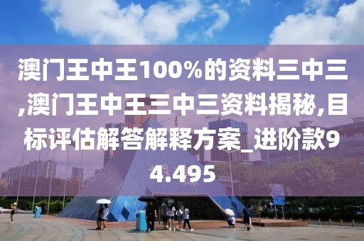 澳门王中王100%的资料三中三,澳门王中王三中三资料揭秘,目标评估解答解释方案_进阶款94.495