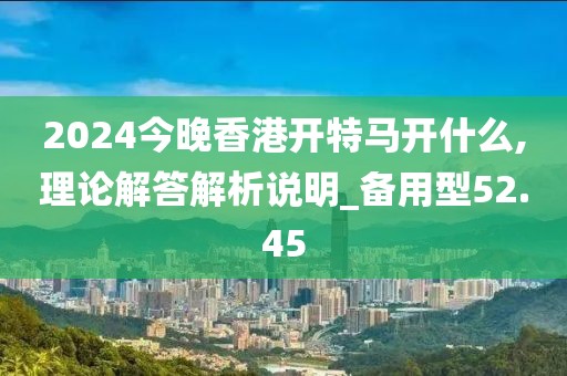 2024今晚香港开特马开什么,理论解答解析说明_备用型52.45