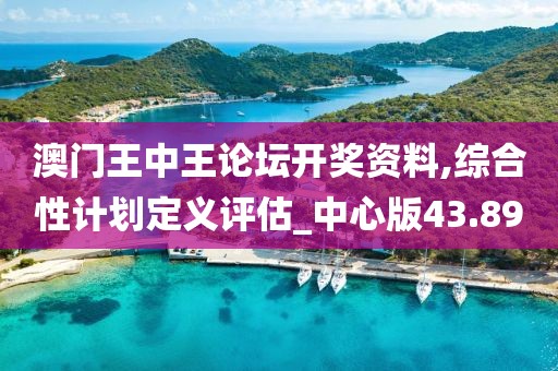 澳门王中王论坛开奖资料,综合性计划定义评估_中心版43.89
