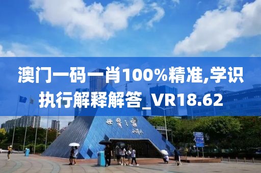 澳门一码一肖100%精准,学识执行解释解答_VR18.62