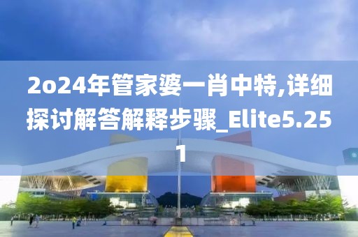 2o24年管家婆一肖中特,详细探讨解答解释步骤_Elite5.251