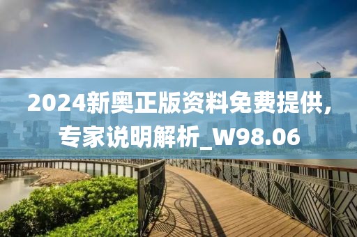 2024新奥正版资料免费提供,专家说明解析_W98.06