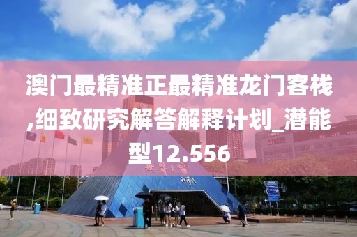 澳门最精准正最精准龙门客栈,细致研究解答解释计划_潜能型12.556