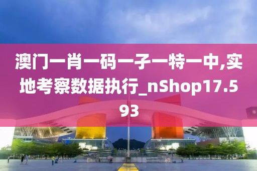 澳门一肖一码一孑一特一中,实地考察数据执行_nShop17.593