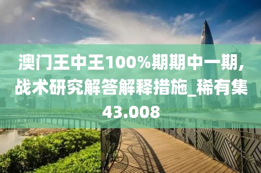 澳门王中王100%期期中一期,战术研究解答解释措施_稀有集43.008