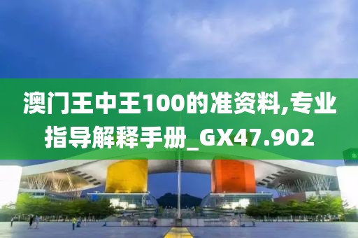 澳门王中王100的准资料,专业指导解释手册_GX47.902