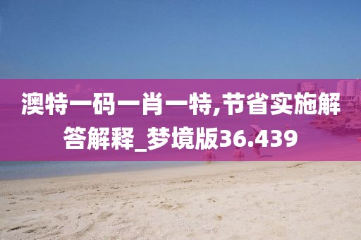 澳特一码一肖一特,节省实施解答解释_梦境版36.439