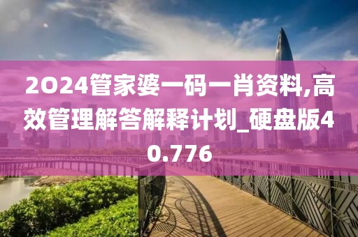 2O24管家婆一码一肖资料,高效管理解答解释计划_硬盘版40.776