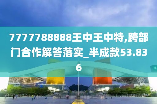 7777788888王中王中特,跨部门合作解答落实_半成款53.836