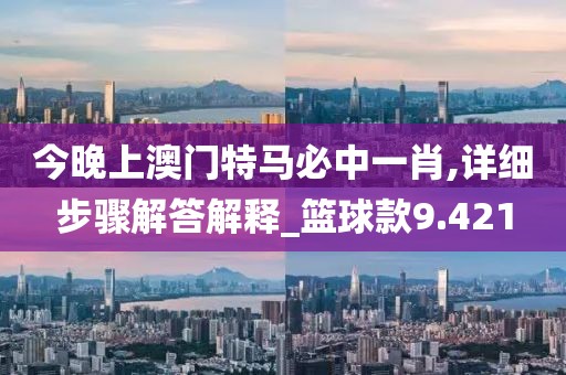 今晚上澳门特马必中一肖,详细步骤解答解释_篮球款9.421
