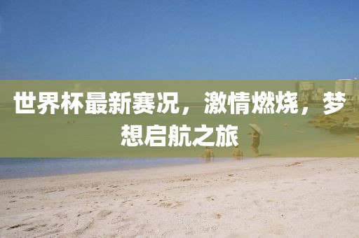 世界杯最新赛况，激情燃烧，梦想启航之旅
