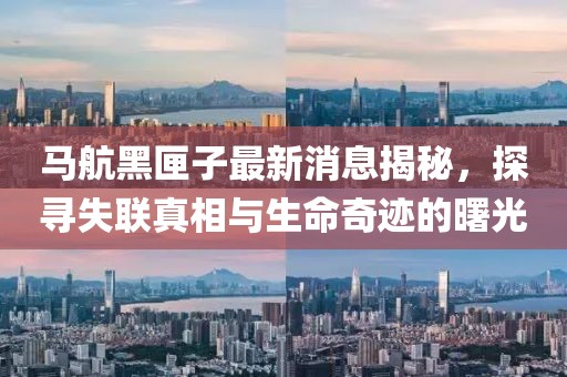 马航黑匣子最新消息揭秘，探寻失联真相与生命奇迹的曙光