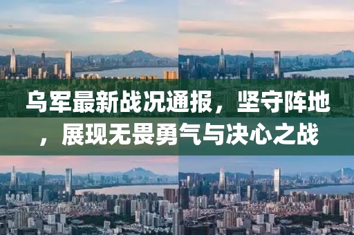 乌军最新战况通报，坚守阵地，展现无畏勇气与决心之战