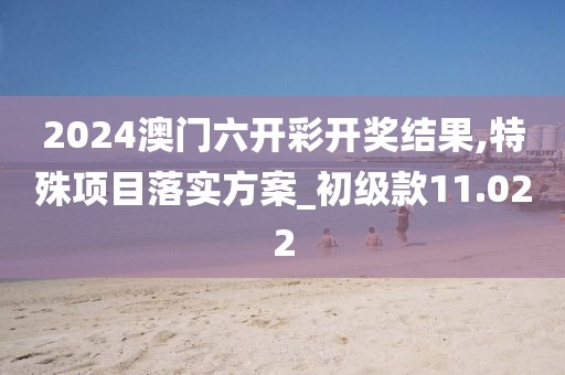 2024澳门六开彩开奖结果,特殊项目落实方案_初级款11.022