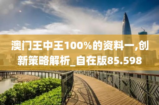 澳门王中王100%的资料一,创新策略解析_自在版85.598
