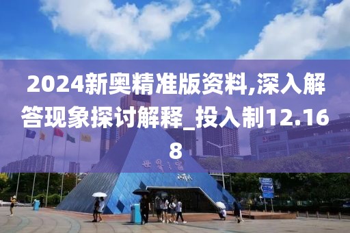 2024新奥精准版资料,深入解答现象探讨解释_投入制12.168