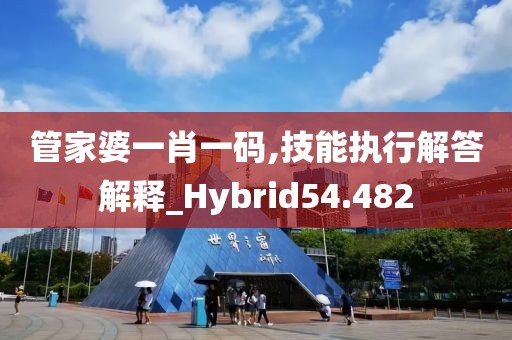 管家婆一肖一码,技能执行解答解释_Hybrid54.482