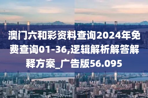 澳门六和彩资料查询2024年免费查询01-36,逻辑解析解答解释方案_广告版56.095