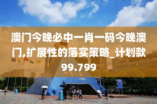 澳门今晚必中一肖一码今晚澳门,扩展性的落实策略_计划款99.799