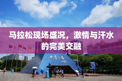 马拉松现场盛况，激情与汗水的完美交融