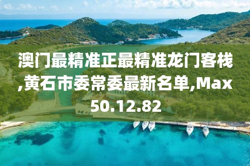 澳门最精准正最精准龙门客栈,黄石市委常委最新名单,Max50.12.82
