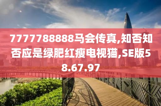 7777788888马会传真,知否知否应是绿肥红瘦电视猫,SE版58.67.97