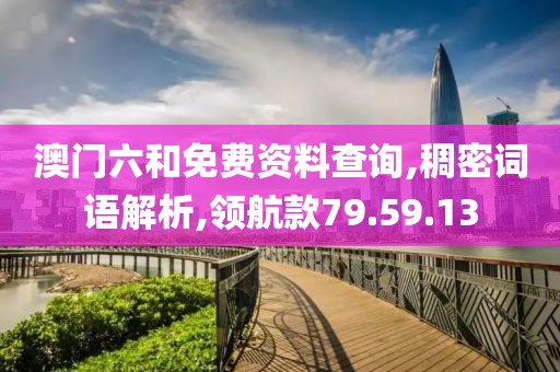 澳门六和免费资料查询,稠密词语解析,领航款79.59.13
