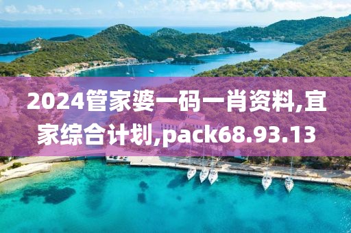 2024管家婆一码一肖资料,宜家综合计划,pack68.93.13
