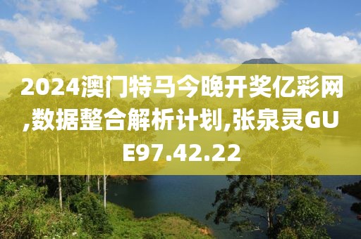 2024澳门特马今晚开奖亿彩网,数据整合解析计划,张泉灵GUE97.42.22