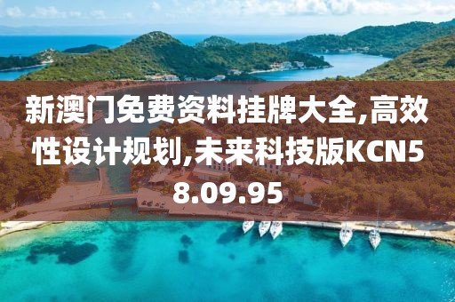 新澳门免费资料挂牌大全,高效性设计规划,未来科技版KCN58.09.95