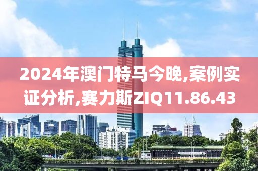 2024年澳门特马今晚,案例实证分析,赛力斯ZIQ11.86.43