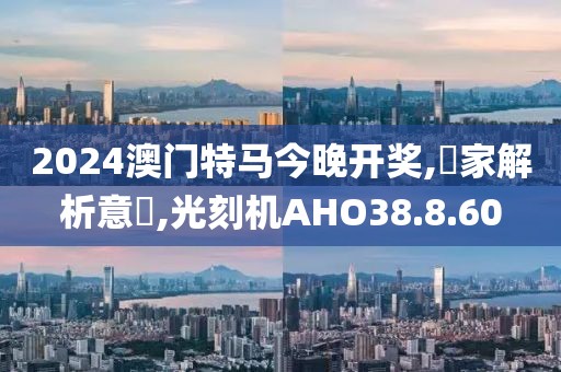 2024澳门特马今晚开奖,專家解析意見,光刻机AHO38.8.60