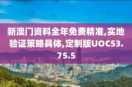 新澳门资料全年免费精准,实地验证策略具体,定制版UOC53.75.5