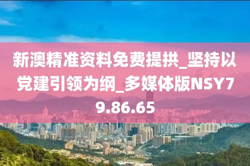 新澳精准资料免费提拱_坚持以党建引领为纲_多媒体版NSY79.86.65