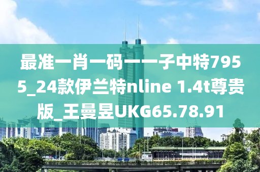 最准一肖一码一一子中特7955_24款伊兰特nline 1.4t尊贵版_王曼昱UKG65.78.91