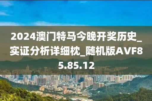 2024澳门特马今晚开奖历史_实证分析详细枕_随机版AVF85.85.12