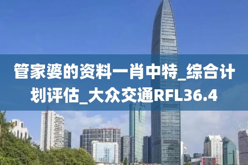 管家婆的资料一肖中特_综合计划评估_大众交通RFL36.4