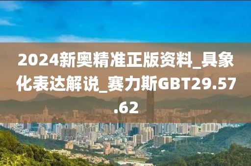 2024新奥精准正版资料_具象化表达解说_赛力斯GBT29.57.62