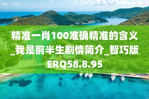 精准一肖100准确精准的含义_我是前半生剧情简介_智巧版ERQ58.8.95