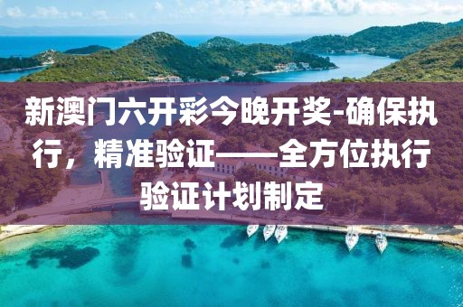 新澳门六开彩今晚开奖-确保执行，精准验证——全方位执行验证计划制定