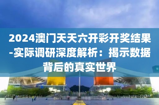 2024澳门天天六开彩开奖结果-实际调研深度解析：揭示数据背后的真实世界