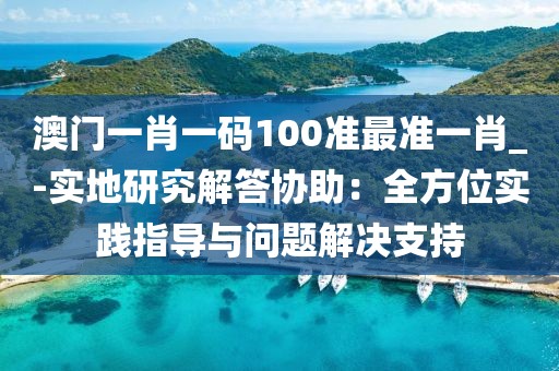 澳门一肖一码100准最准一肖_-实地研究解答协助：全方位实践指导与问题解决支持