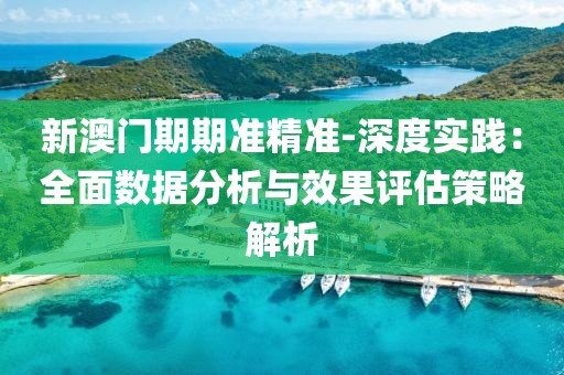 新澳门期期准精准-深度实践：全面数据分析与效果评估策略解析