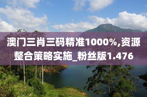 澳门三肖三码精准1000%,资源整合策略实施_粉丝版1.476