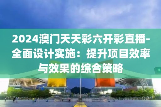 2024澳门天天彩六开彩直播-全面设计实施：提升项目效率与效果的综合策略