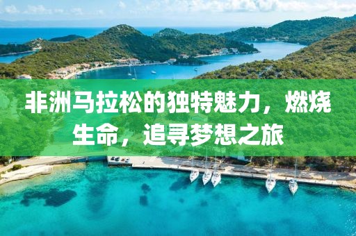 非洲马拉松的独特魅力，燃烧生命，追寻梦想之旅