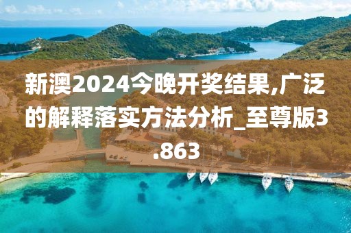 新澳2024今晚开奖结果,广泛的解释落实方法分析_至尊版3.863