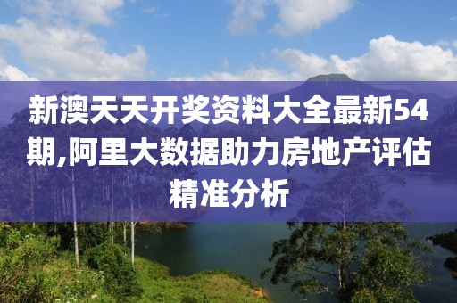 新澳天天开奖资料大全最新54期,阿里大数据助力房地产评估精准分析