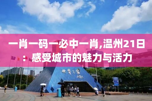 一肖一码一必中一肖,温州21日：感受城市的魅力与活力