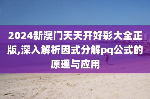 2024新澳门天天开好彩大全正版,深入解析因式分解pq公式的原理与应用